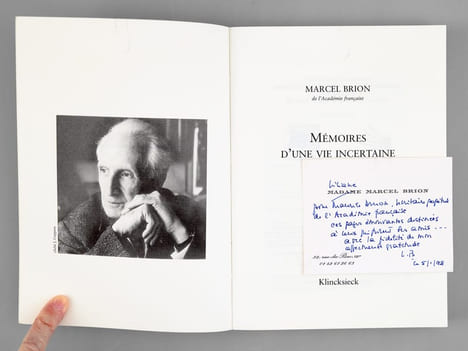 Cahiers Marcel Brion (4 Tomes en 3 volumes - Complet) Tome I : Mémoires d'une Vie Incertaine ; Tomes II-III : Suite Fantastique ; Tome IV : Orplid ou ...