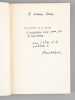 Les grands de ce monde [ Livre d&eacute;dicac&eacute; par l'auteur &agrave; Maurice Druon ]. POIROT-DELPECH, Bertrand