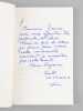 La nostalgie de la Maison de Dieu [ Livre d&eacute;dicac&eacute; par l'auteur &agrave; Maurice Druon ]. BIANCIOTTI, Hector