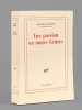 Une passion en toutes Lettres [ Livre d&eacute;dicac&eacute; par l'auteur &agrave; Maurice Druon ]. BIANCIOTTI, Hector