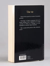 Une Vie [ Livre dédicacé par l'auteur à Maurice Druon ]