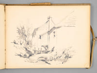 Carnet de croquis ancien