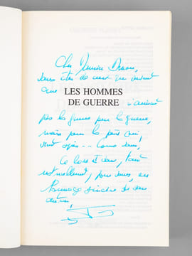 Les Hommes de Guerre. Le Baroudeur, le Guerrier, le Para [ Livre dédicacé par l'auteur à Maurice Druon ]. FLEURY, Georges