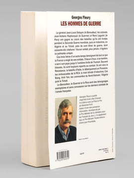 Les Hommes de Guerre. Le Baroudeur, le Guerrier, le Para [ Livre dédicacé par l'auteur à Maurice Druon ]. FLEURY, Georges