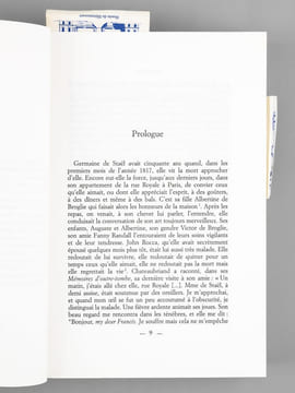 Une singulière famille. Jacques Necker, Suzanne Necker et Germaine de Staël [ Livre dédicacé par l'auteur à Maurice Druon ]. BREDIN, Jean-Denis