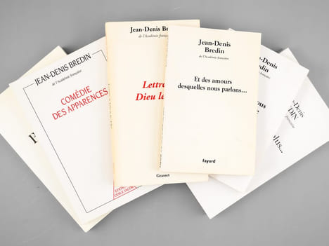 [ Lot de 6 ouvrages dédicacés par l'auteur à Maurice Druon ] Et des amours desquelles nous parlons... - Ce rendez-vous avec la gloire - Rien ne va ...