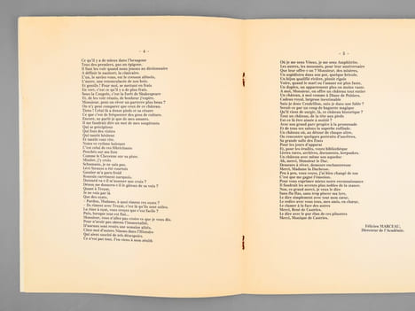 Voyage au Château de Castries mercredi 15 mai 1985. Compliment adressé à Monsieur le Duc et Madame la Duchesse de Castries [ Livre par Félicien ...