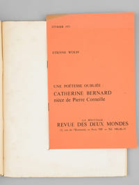 Discours prononcés dans la séance publique tenue par l'Académie Française pour la réception de M. Etienne Wolff le jeudi 19 octobre 1972 [ Livre dédicacé par Etienne Wolff à Maurice Druon ] [ Contient : Discours de réception d'Etienne Wolff à l'Académie française - Réponse de Rostand Jean ]