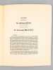 Discours prononc&eacute;s dans la s&eacute;ance publique tenue par l'Acad&eacute;mie Fran&ccedil;aise pour la r&eacute;ception de M. Fernand Braudel le 30 mai 1985 [ On joint : ] ...