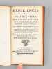 Exp&eacute;riences et Observations sur l'Usage Interne de la Pomme Epineuse, de la Jusquiame, et de l'Aconit [ Edition originale de la traduction fran&ccedil;aise ] ...