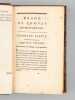 Usage du Compas de Proportion, suivi d'un Trait&eacute; de la Division des Champs. GARNIER, J. G. ; [ OZANAM, Jacques ; GARNIER, Jean-Guillaume ]