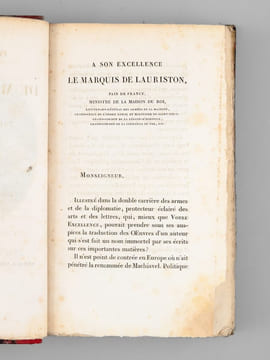 Oeuvres complètes de Machiavel (12 Tomes - Complet) Tomes 1, 2, 3 : Politique ; Tome 4 : Art Militaire ; Tomes 5 et 6 : Ouvrages Historiques ; Tomes ...