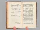 Trait&eacute; sur les Maladies des Yeux, dans lequel l'Auteur, apr&egrave;s avoir expos&eacute; les diff&eacute;rentes m&eacute;thodes de faire l'op&eacute;ration de la Cataracte, propose un ...