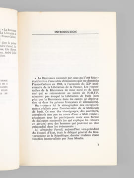 La vérité sur la Libération de Paris [ exemplaire dédicacé à Maurice Druon ]. Crémieux, François