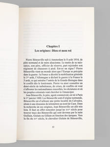 Le Général Pierre de Bénouville - Le dernier des paladins. Biographie [ exemplaire dédicacé à Maurice Druon ]