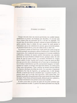 Nouveau Siècle - Journal 1999-2002 [ exemplaire dédicacé à Maurice Druon ]. CHANCEL, Jacques (1928-2014)