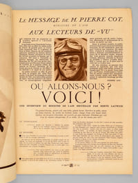 Aviation - Nous et les autres ( Vu , numéro spécial hors-série 11 novembre 1933 )