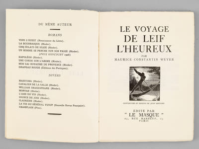 Le voyage de Leif l'Heureux