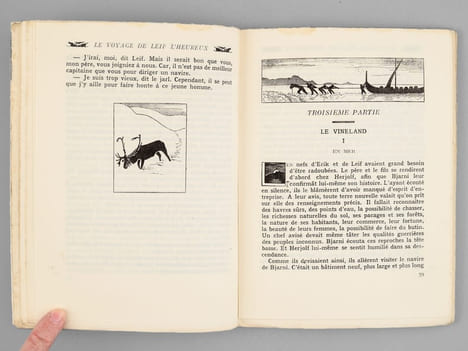 Le voyage de Leif l'Heureux. CONSTANTIN-WEYER, Maurice