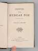 Contes in&eacute;dits d'Edgar Poe [ Edition originale de la traduction ]. POE, Edgar Allan ; (HUGHES, William L.)