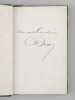 Bouts-Rim&eacute;s [ "Avec les mille compliments" autographes sign&eacute;s d'Alexandre Dumas ] [ Edition originale ]. DUMAS, Alexandre
