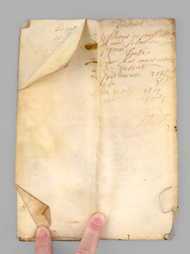 [ Manuscrit - Grosse du contrat d’entrée en religion de Damoiselle Anne Françoise Chastel fille de Sieur Jean Claude Chastel Seig. de Valleroy, ...