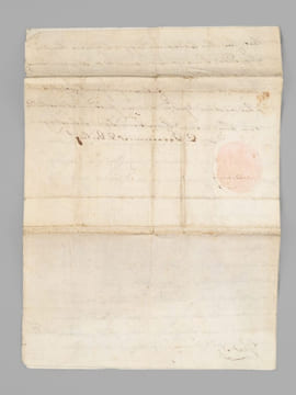 [ Indult d'exclaustration daté du 17 février 1791, pour un prêtre Carme du diocèse de Besançon ] : "Bernardinus Seguin Presbyter et Frater Ordinis ...