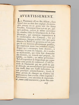 Éléments de Pharmacie théorique et pratique, Contenant toutes les Opérations fondamentales de cet Art [ Edition originale ] Avec leur définition, & ...