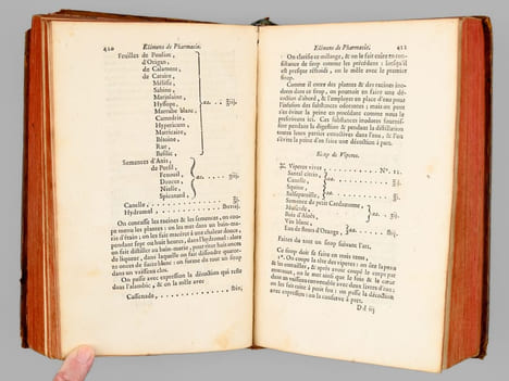 Éléments de Pharmacie théorique et pratique, Contenant toutes les Opérations fondamentales de cet Art [ Edition originale ] Avec leur définition, & ...