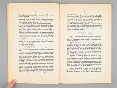 Réforme liturgique et langue basque [ Edition originale ]