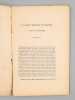 Le Grand S&eacute;minaire de Bayonne avant la R&eacute;volution 1722 - 1792 [ Edition originale ]. SOUBIELLE, P. (Abb&eacute;)