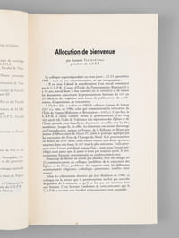 Le Protestantisme dans les pays de l'Adour (1787-1905). Actes du Colloque d'Orthez 22 et 23 septembre 1995