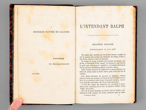 L'Intendant Ralph et autres histoires. BRADDON, Miss E. ; Derosne, Charles-Bernard (trad.)