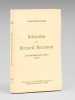 R&eacute;futation de Bernard Berenson - suivi d'un Plaidoyer pour la Libert&eacute; de l'Art [ exemplaire d&eacute;dicac&eacute; par l'auteur].. Waldemar George [ Jerzy Waldemar ...