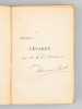 C&eacute;sar&eacute;e [ Exemplaire sign&eacute; par l'auteur ]. Tarb&eacute;, Edmond [ Tarb&eacute; des Sablons, Edmond (1838-1900) ]