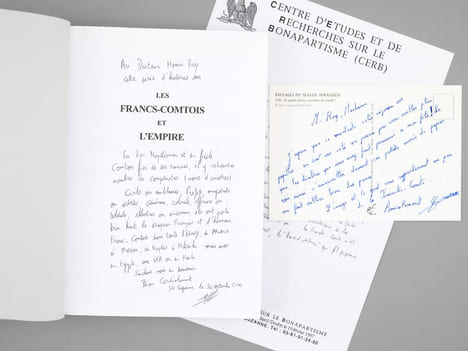 Les Francs-Comtois et l'Empire. Avant-propos du Prince Napoléon. [ exemplaire dédicacé par l'un des auteurs ]. THIEBAUD, Jean-Marie ; CHOFFAT, Thierry ...