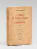 L'H&ocirc;tel de Sainte-Agn&egrave;s et des C&eacute;libataires [ exemplaire d&eacute;dicac&eacute; par l'auteur ]. ROLMER, Lucien [ ROUX, Louis (1880-1916) ]