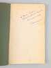 Contribution &agrave; l'&eacute;tude de la flore mycologique des Landes. (Basidiomyc&egrave;tes et Ascomyc&egrave;tes) [ Edition originale - Livre d&eacute;dicac&eacute; par l'auteur ]. ...