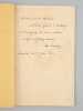 C&eacute;saire Daug&eacute; [ Edition originale - Livre d&eacute;dicac&eacute; par l'auteur ].  DESPINS, Louis ; [LAPEYRE, Louis ] 