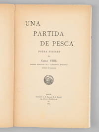 Una Partida de Pesca. Poëma nissart