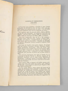 Les Saint-Genès. Barons de Goos.. BACLER D'ALBE-DESPAX, M.