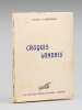 Croquis landais [ Avec 2 lettres autographes sign&eacute;es de l'auteur, &agrave; Ren&eacute; Cuzacq ]. CARPENTIER, Suzanne