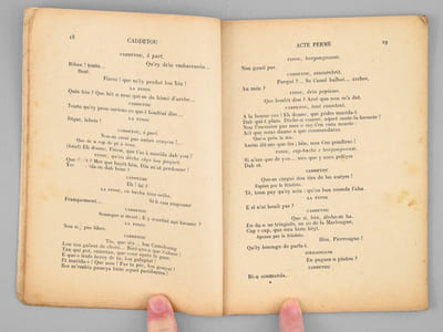 Caddetou. Coumedie-pastourale en tres actes e quoate tableus (Parla dou Bic-Bilh)