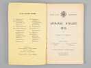 Armanac Nissart 1928. Quatorzi&eacute;ma Annada [ Edition originale ]. EYNAUDI, Juli ; CAPPY, Louis ; ISNARD, Peire ; ROUX, Dr. C&eacute;sar ; [ EYNAUDI, Jules ]