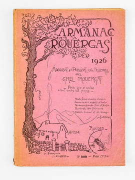 Armanac Rouergas Per 1926 . COLLECTIF