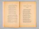 Le Jardin sur la Montagne. 1re S&eacute;rie ; (Edition de guerre) ; 1er Num&eacute;ro : Mars 1918 [ Edition originale - Livre d&eacute;dicac&eacute; par Louis Palauqui ] Po&egrave;mes ...