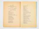 Le Jardin sur la Montagne. 2e Ann&eacute;e, 8e Num&eacute;ro : D&eacute;cembre 1919 [ Edition originale ] Po&egrave;mes et proses de Prosper Estieu, Firmin Amiel, Phil&eacute;as ...