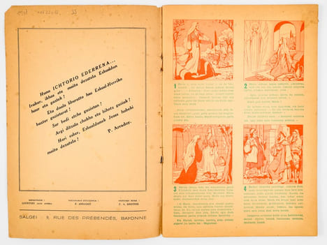 Ichtorio Ederrena [ La plus belle histoire ]. COURTOIS, Abbé ; ARRADOY, P.