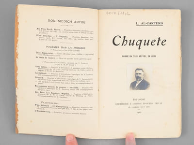 Chuquete. Drame en trés hèytes, en bèrs [ Edition originale ]