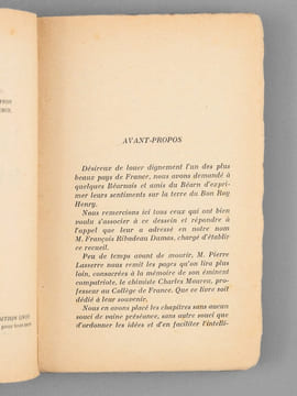 Plaisir du Béarn [ Contient : ] Panneaux pour un paravent de Lendresse (Francis Jammes) ; Souvenirs de la rue Sablière (Louis Barthou) ; Belles ...